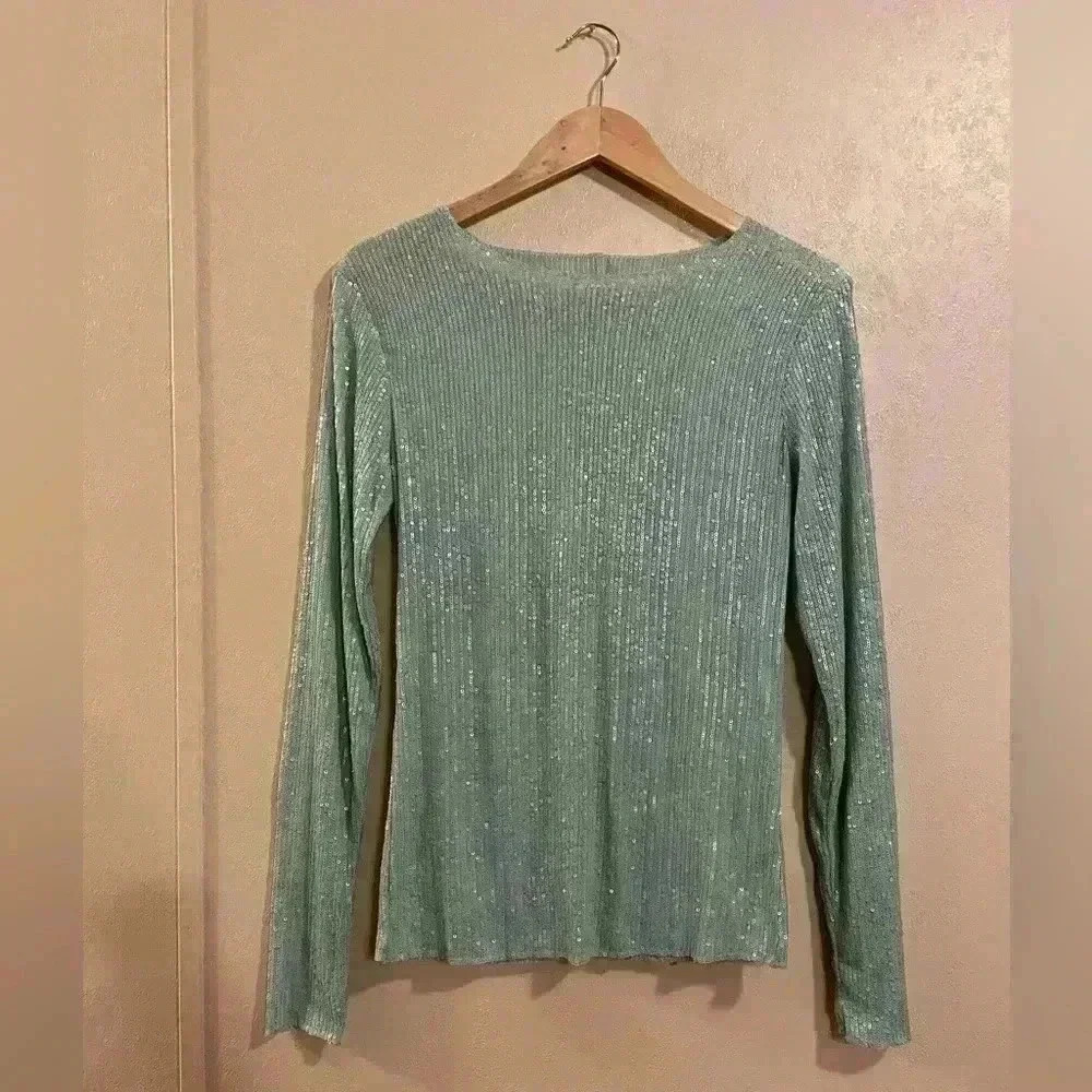 Free People women’s Gold Rush top NWOT sz M